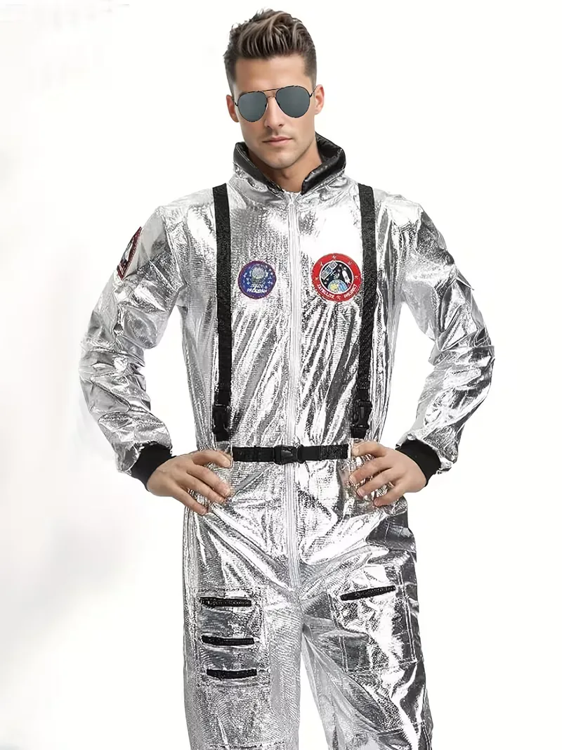 Astronauten kostuum voor heren carnavsl