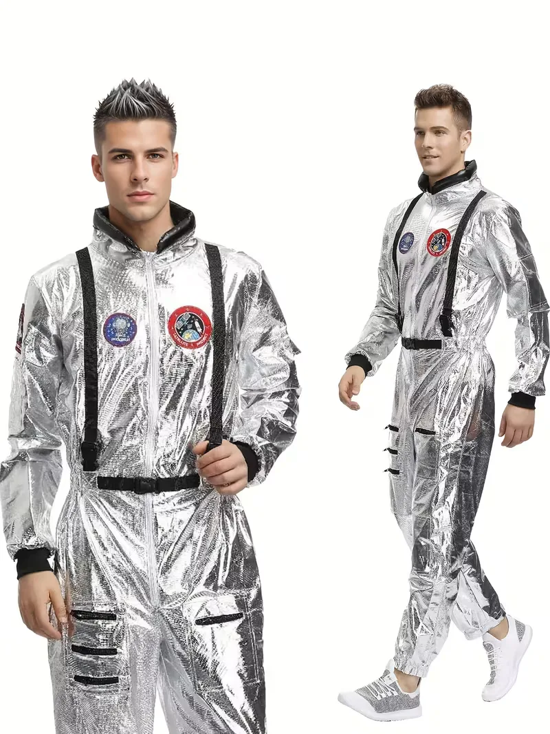 Astronauten kostuum voor heren carnavsl - Image 5