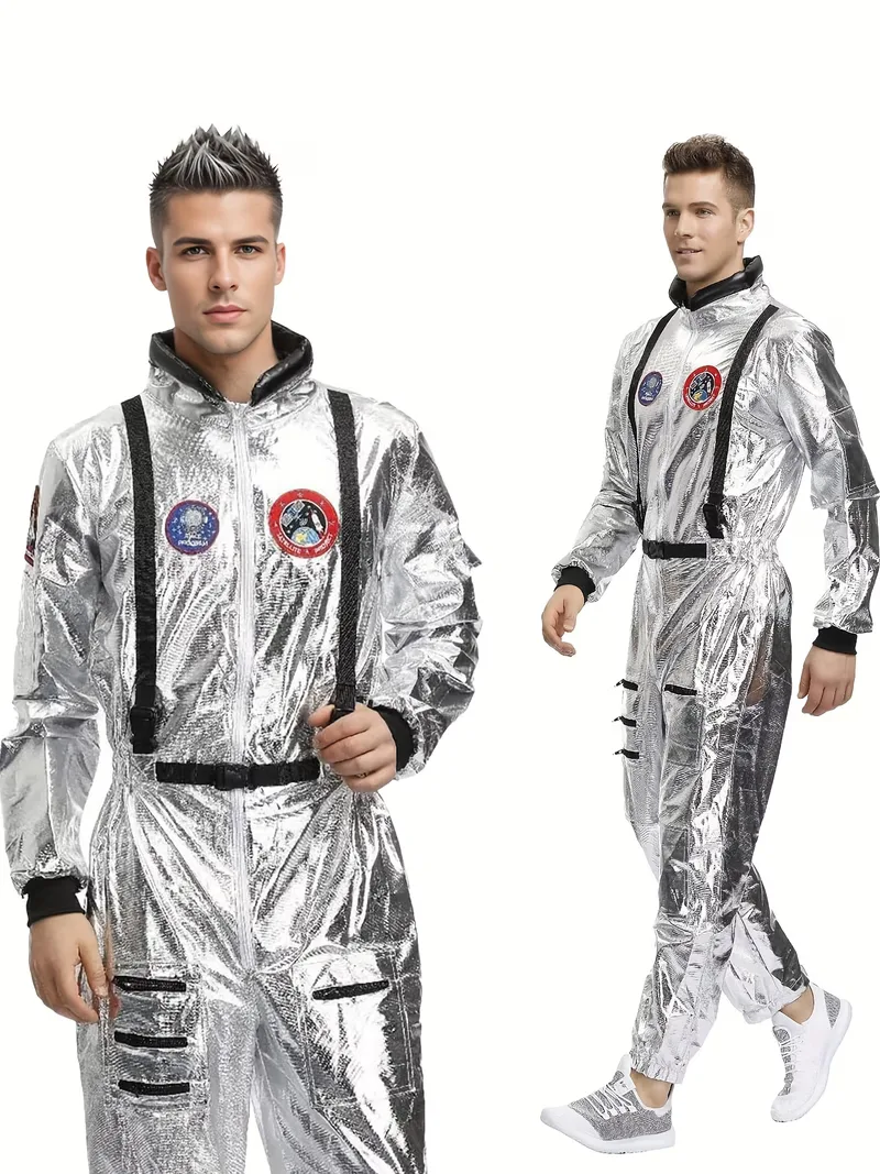 Astronauten kostuum voor heren carnavsl - Image 6