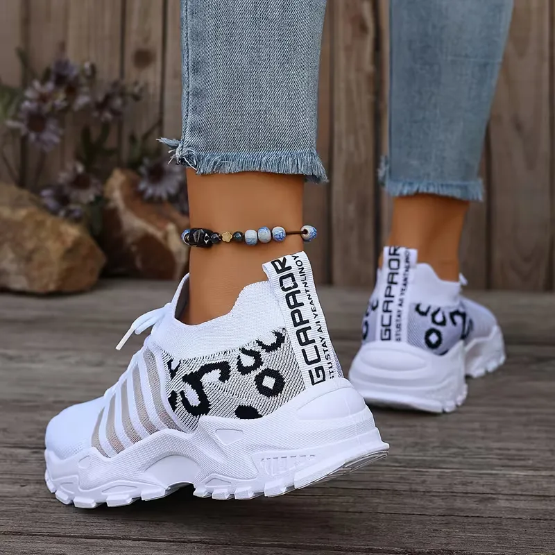 Lage sneaker met leopard print - Image 3