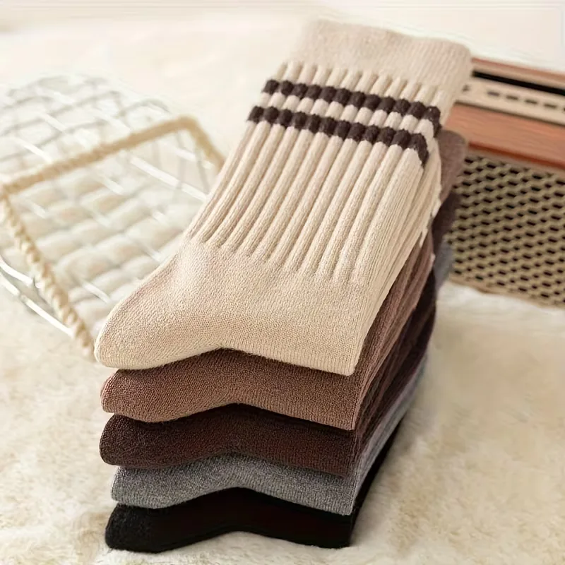 Lange sokken met ribbed textuur - Image 2