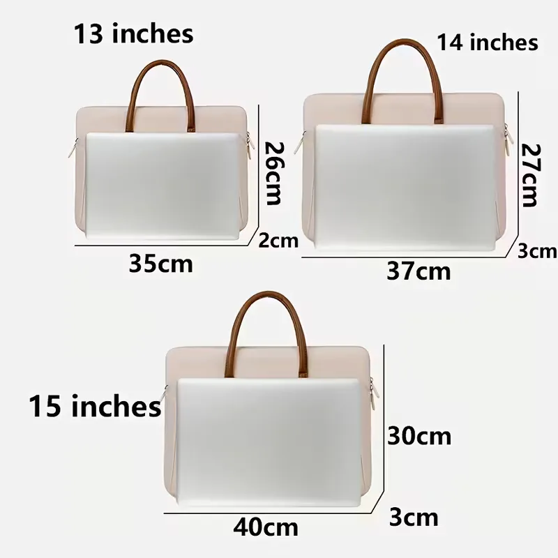 Laptoptas met voorvak en rits - Image 14
