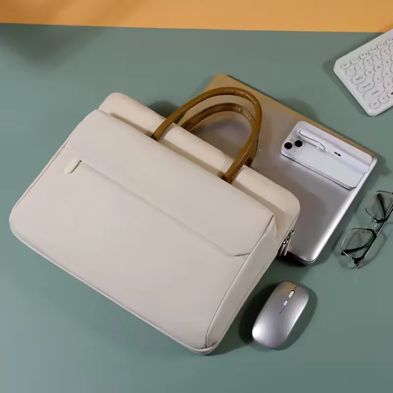 Laptoptas met voorvak en rits - Image 5