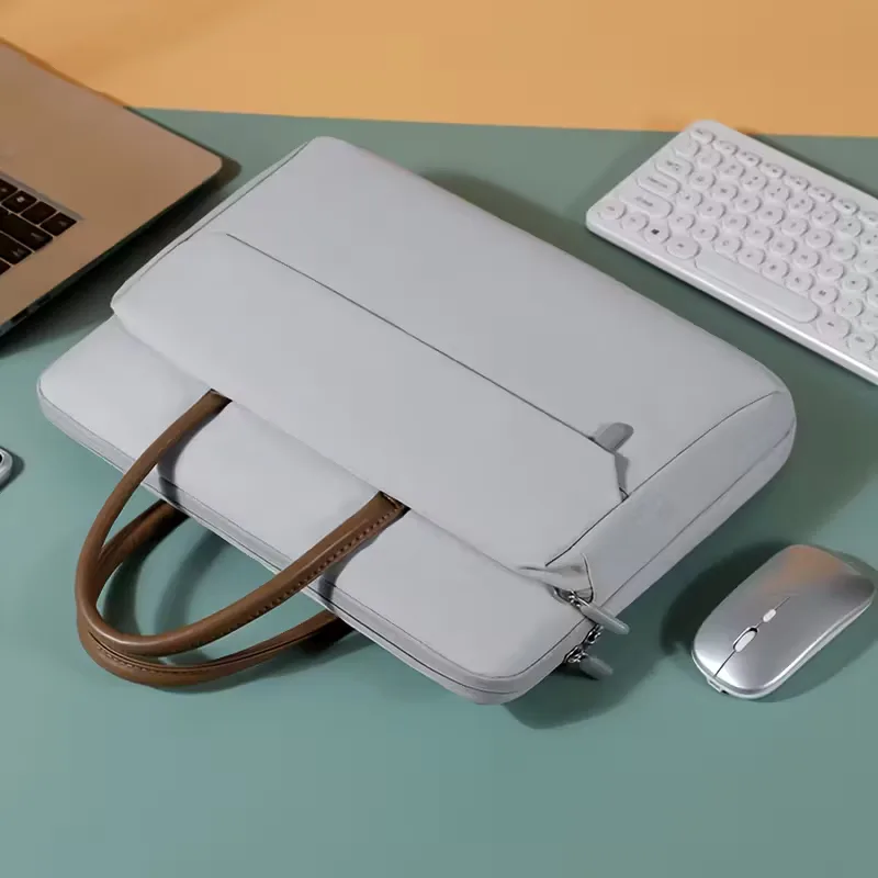 Laptoptas met voorvak en rits - Image 9