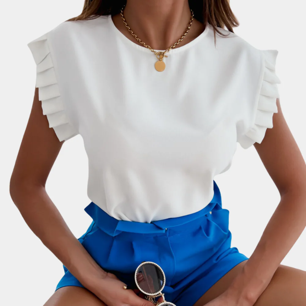 Lara | Trendy damesblouse voor de zomer - Image 2