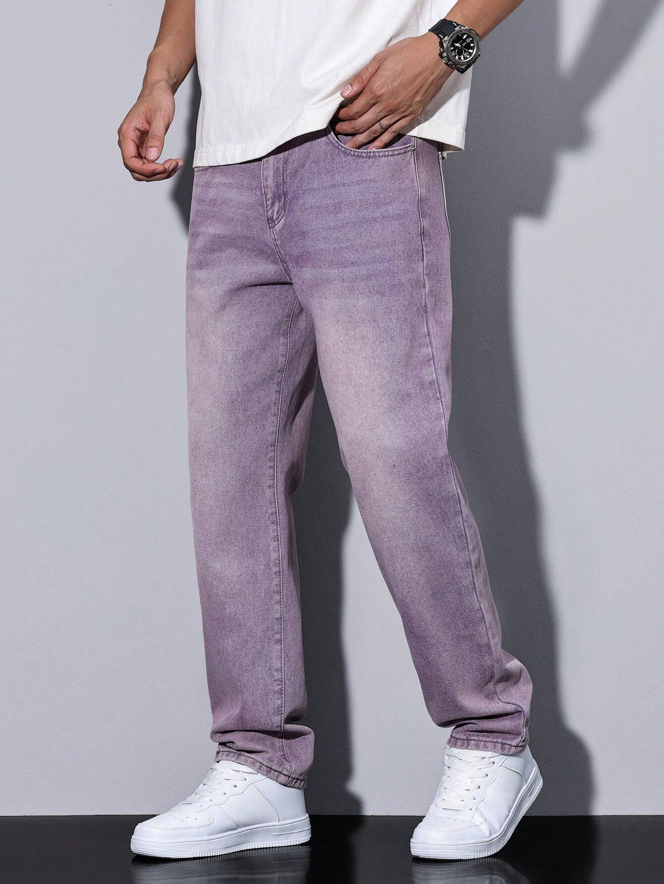 Lars | Casual gewassen herenjeans met rechte pijpen - Image 14