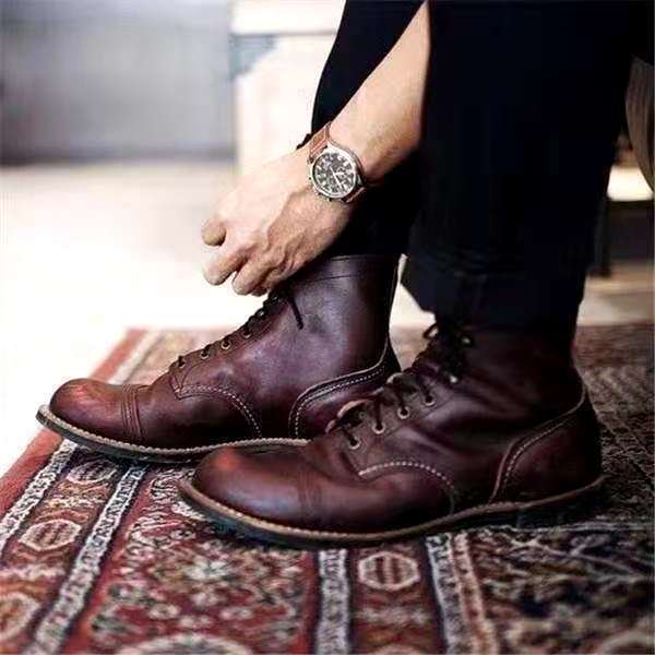 Lars | Heren veterboots retro stijl - Image 3