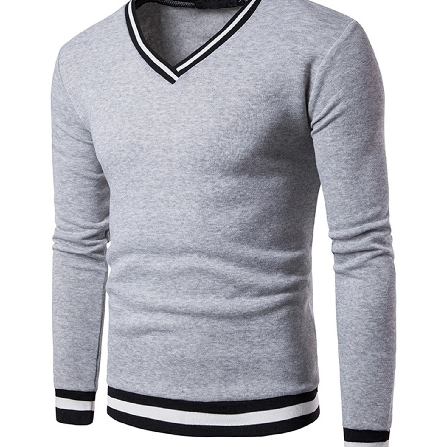 Lars | Warm herensweatshirt met kleurblok - Image 13