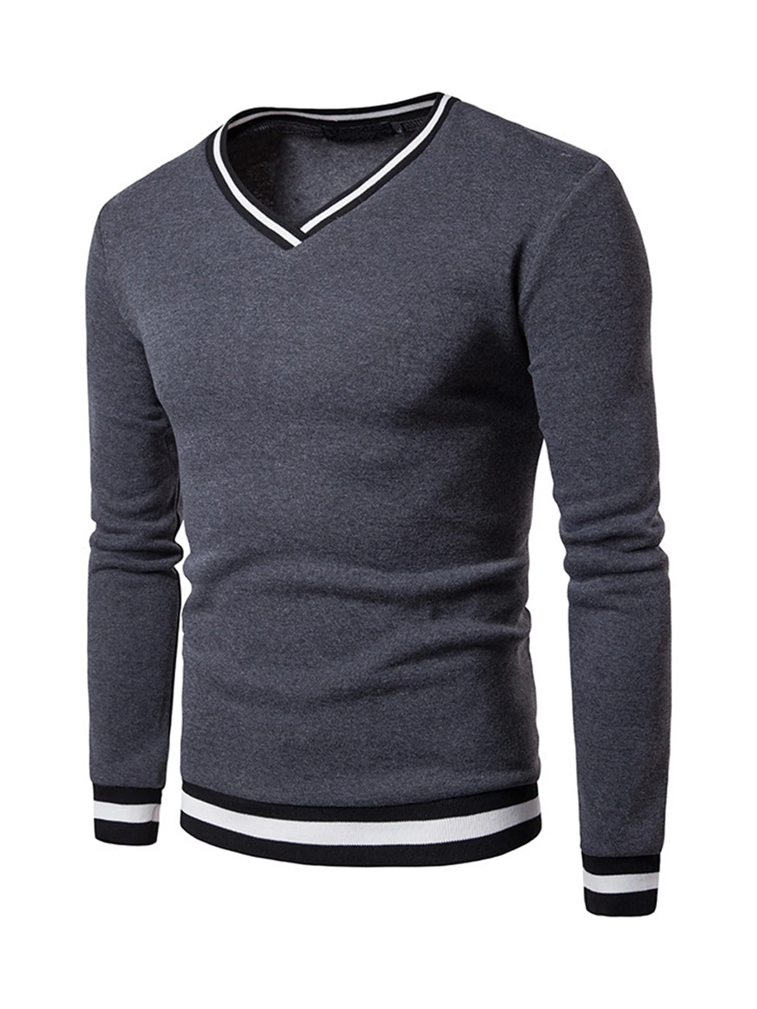 Lars | Warm herensweatshirt met kleurblok - Image 4