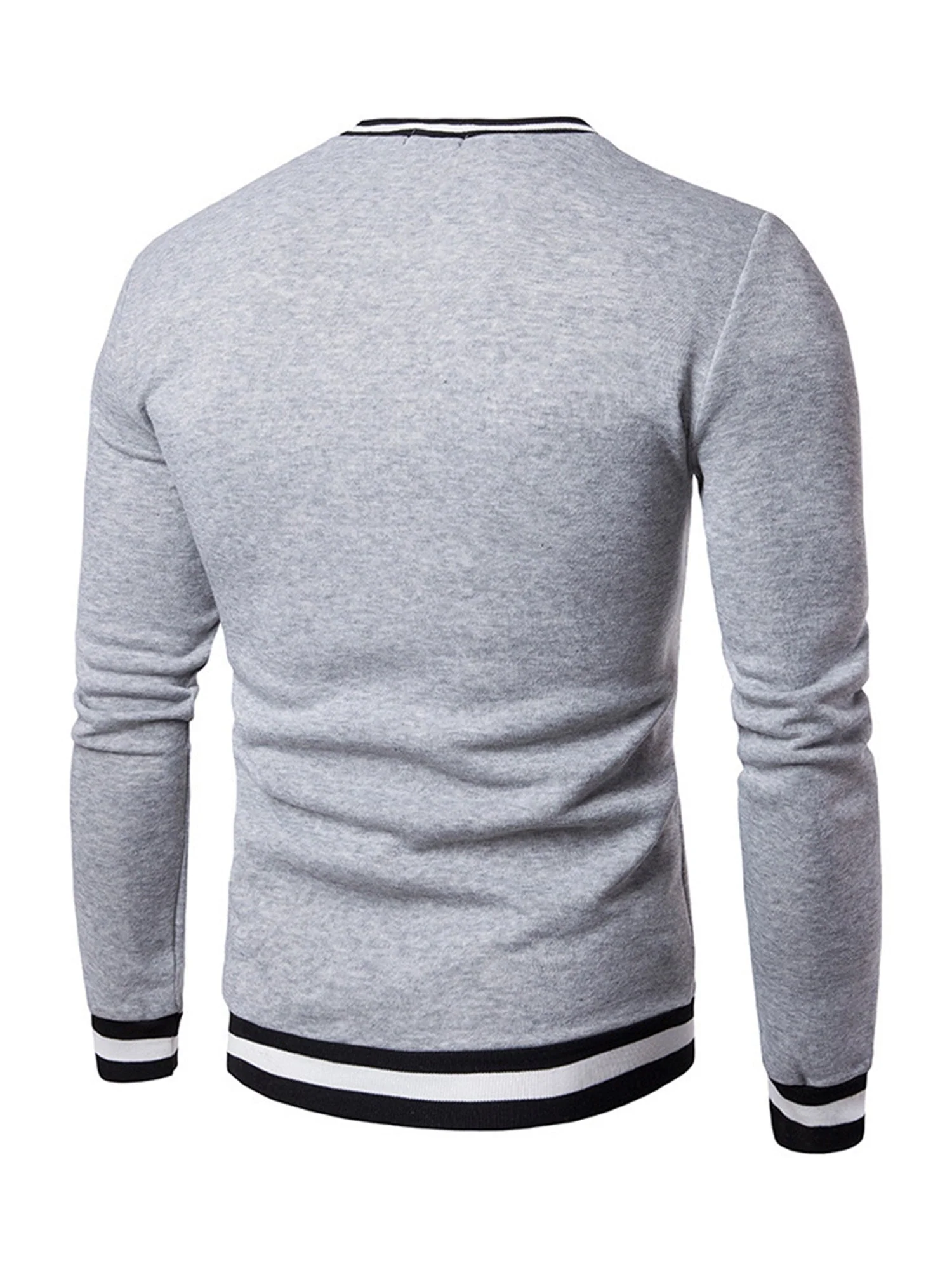 Lars | Warm herensweatshirt met kleurblok - Image 6