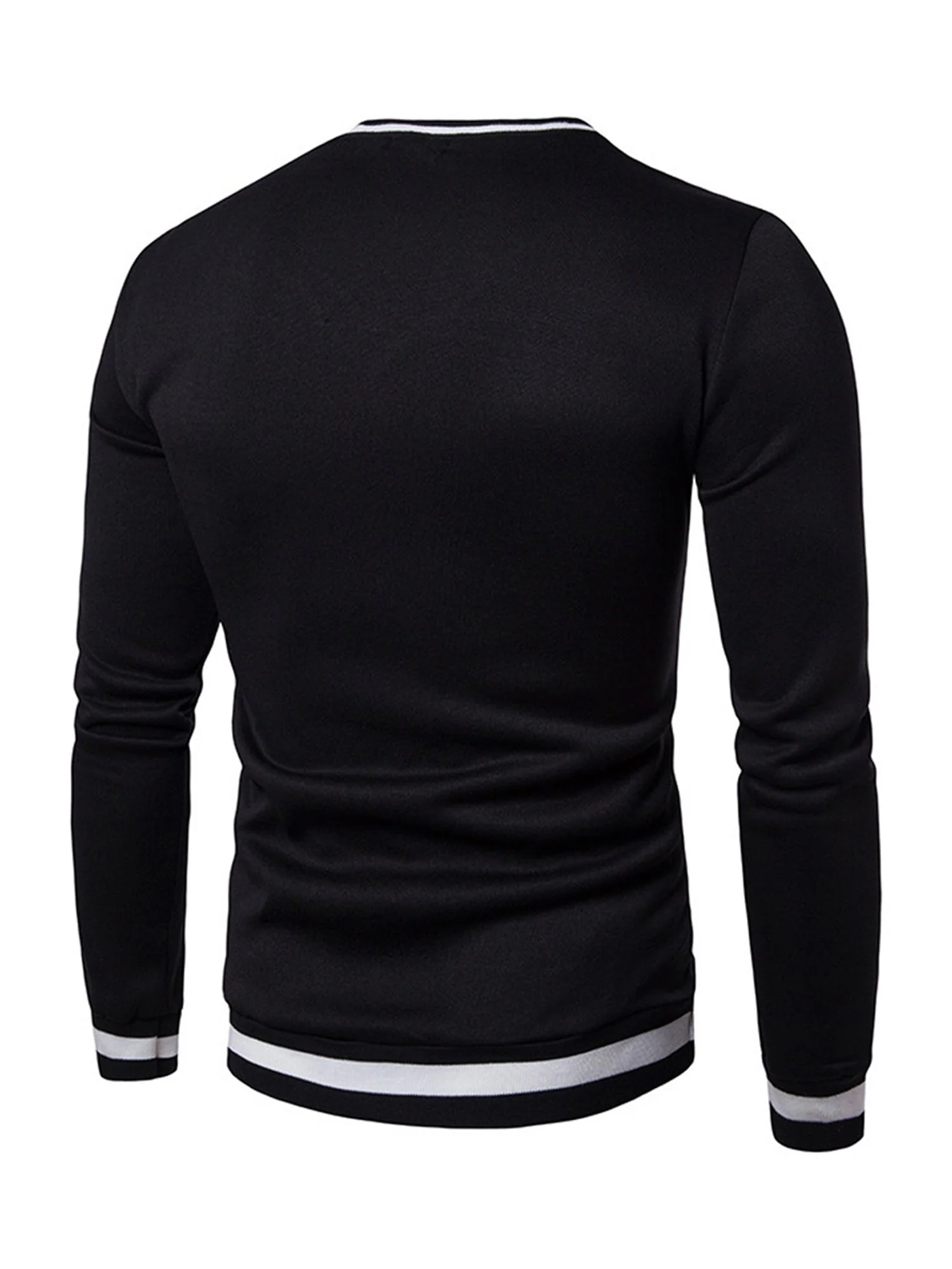 Lars | Warm herensweatshirt met kleurblok - Image 7