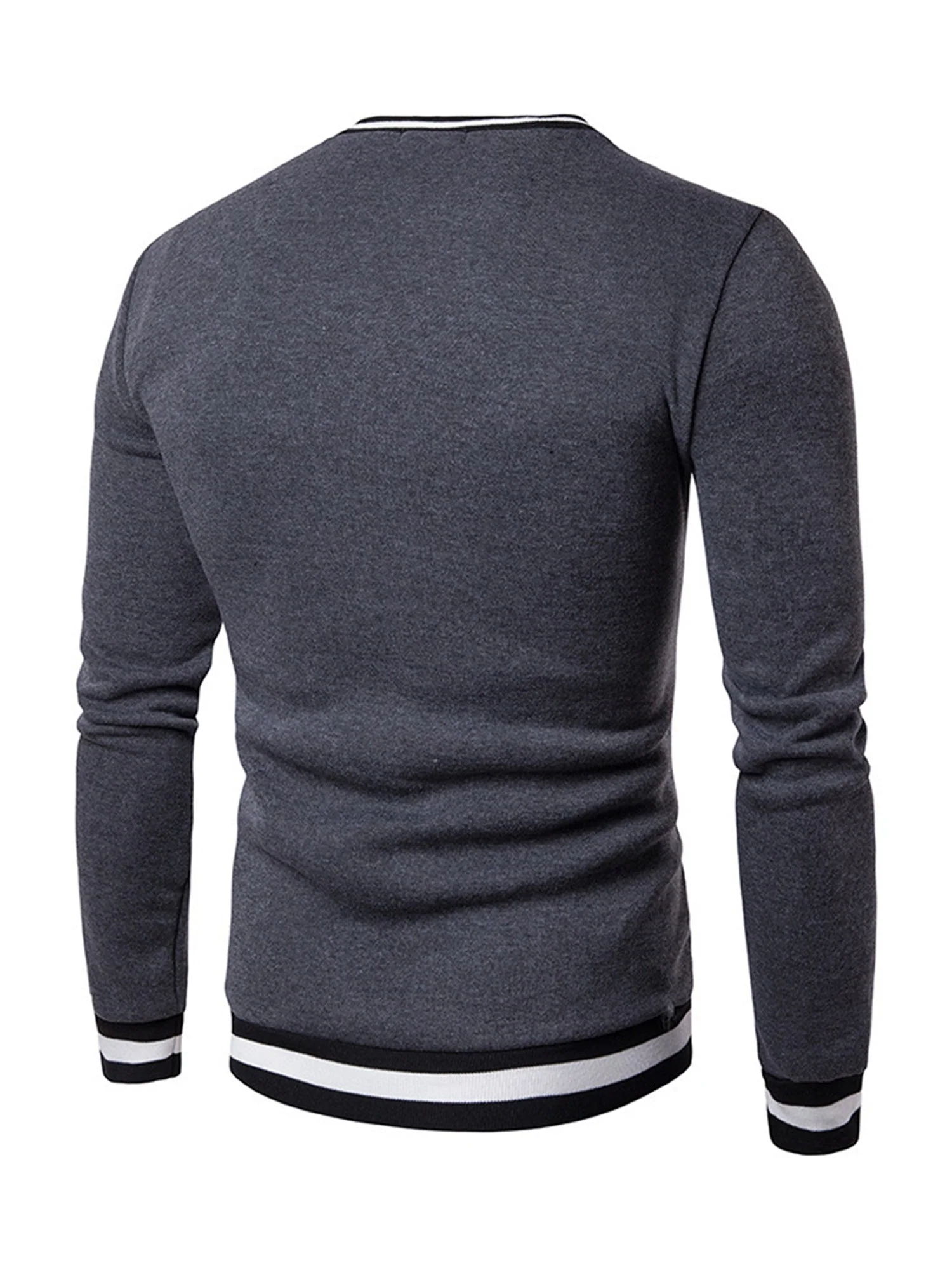 Lars | Warm herensweatshirt met kleurblok - Image 8