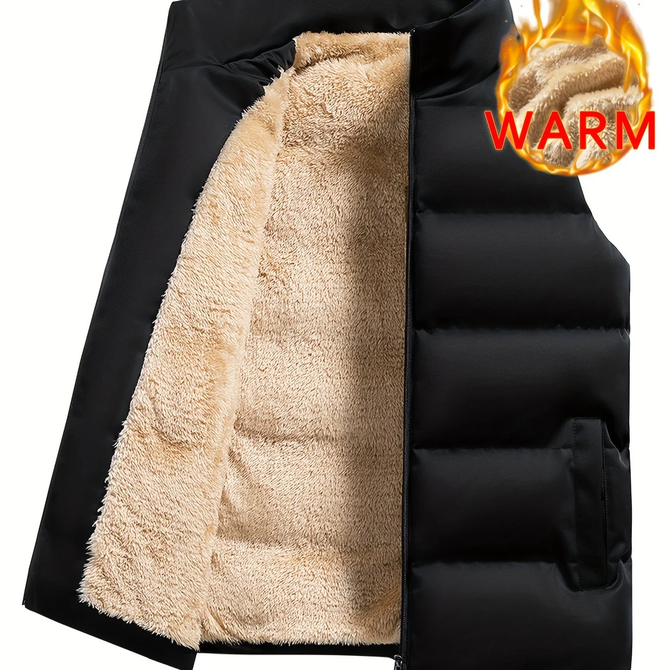 Lars | Warme fleece wintervest heren - Image 12