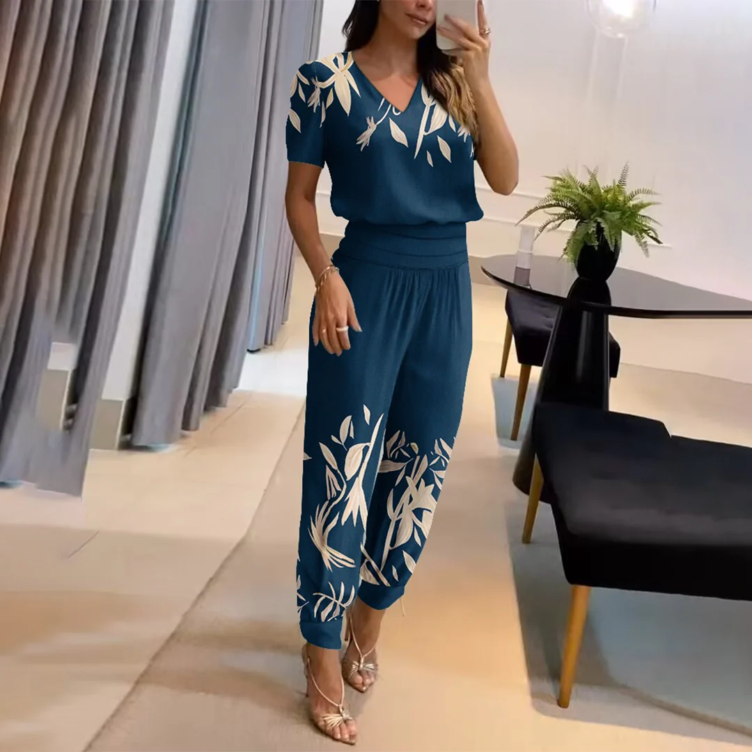 Lauren | Stijlvolle bedrukte jumpsuit - Image 2