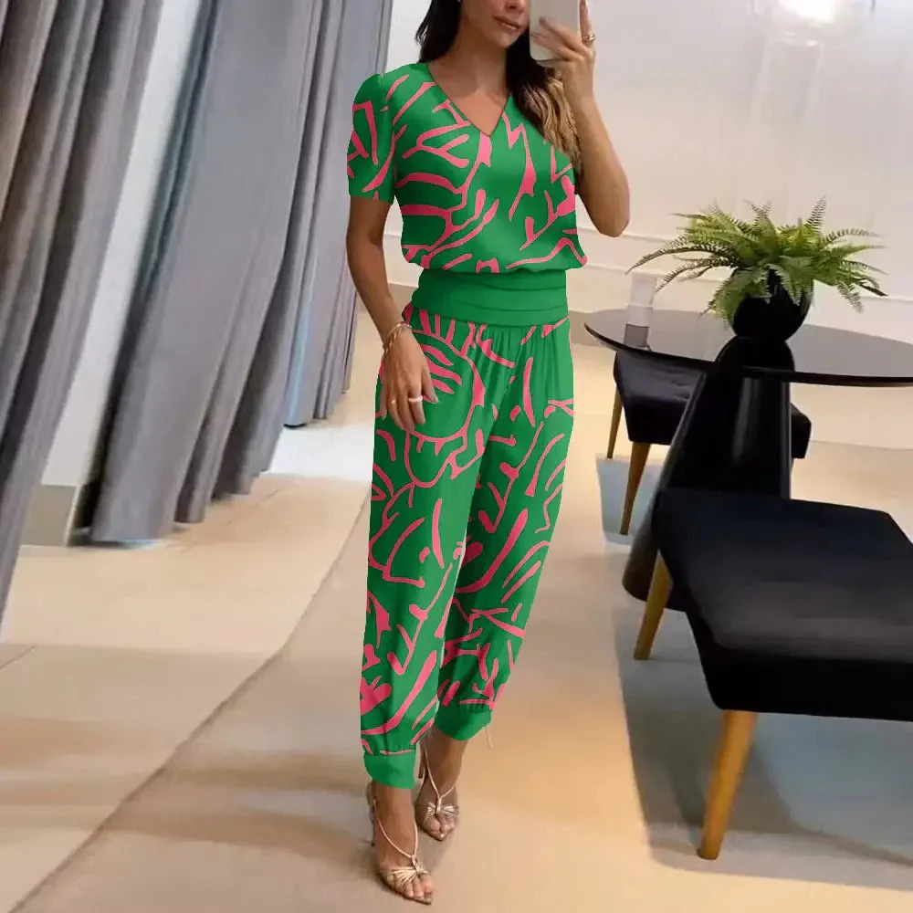 Lauren | Stijlvolle bedrukte jumpsuit - Image 5