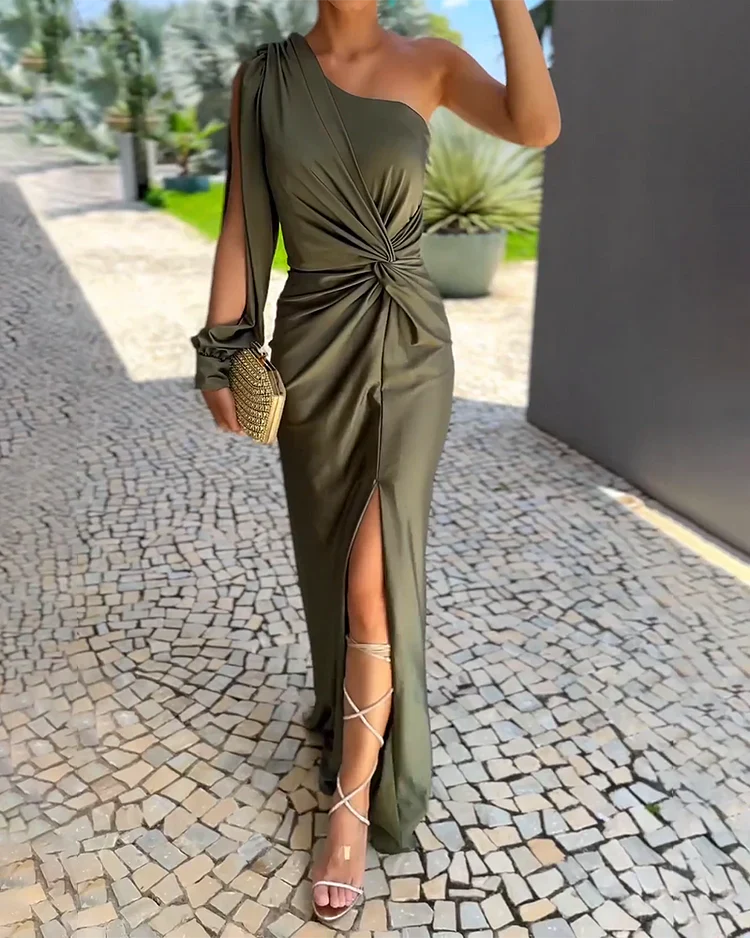 Lena | Elegante lange jurk - Image 4