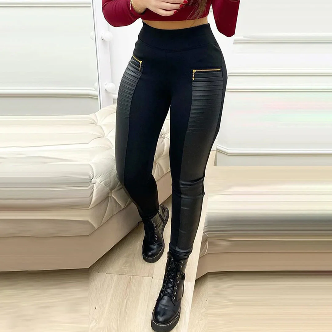 Lia | Stijlvolle hoge taille broek - Image 3