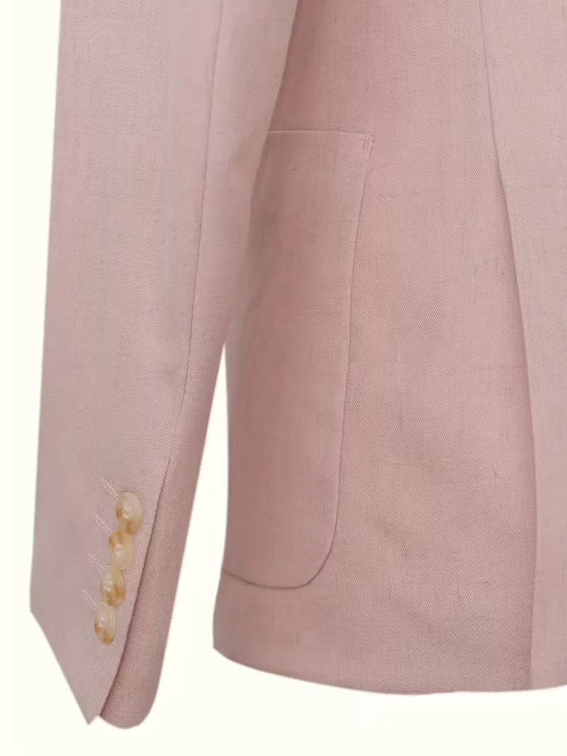 Linnen colbert slim fit - Image 6