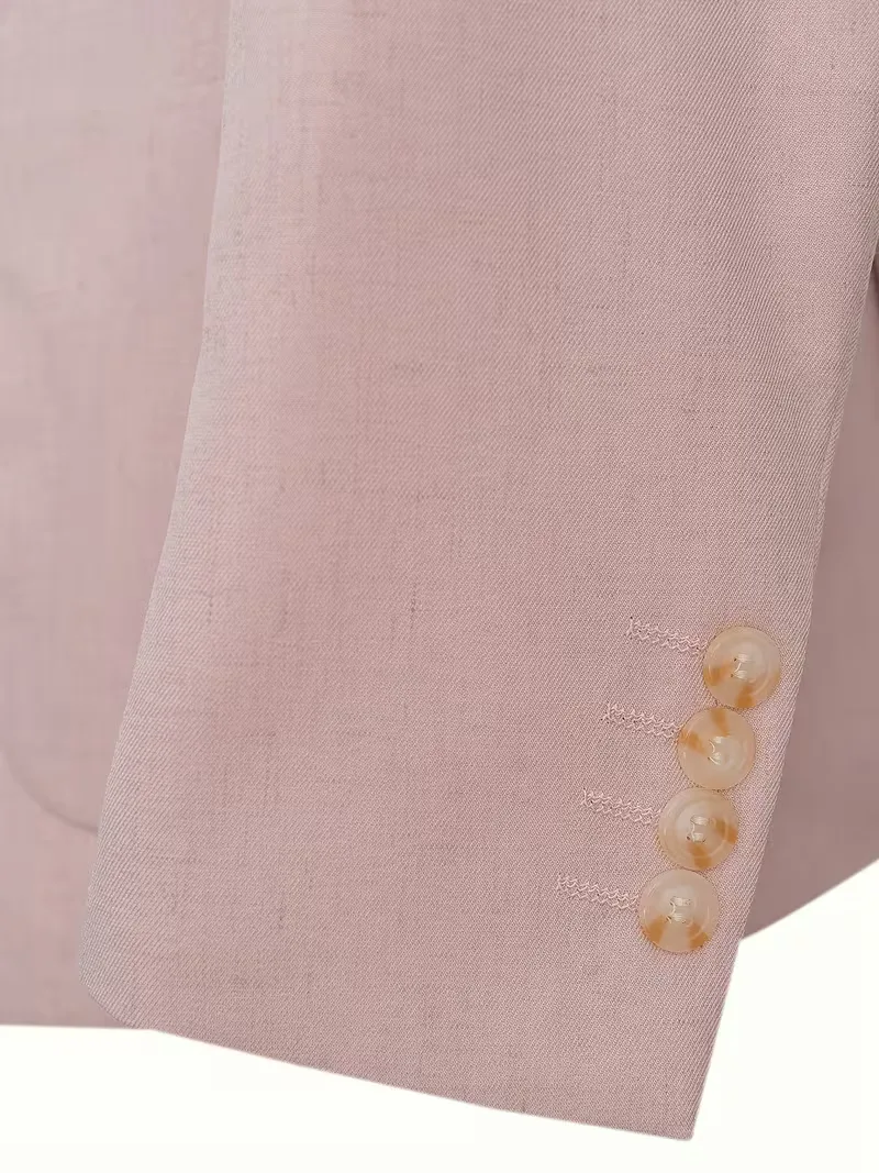 Linnen colbert slim fit - Image 7