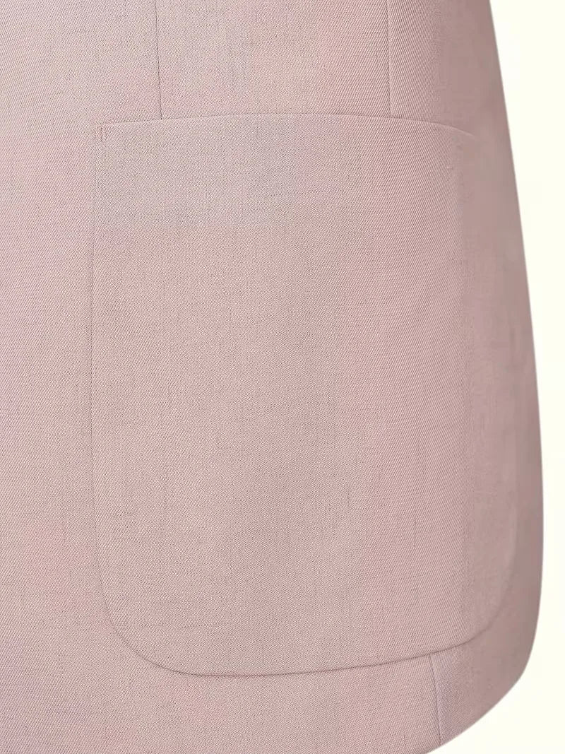 Linnen colbert slim fit - Image 8
