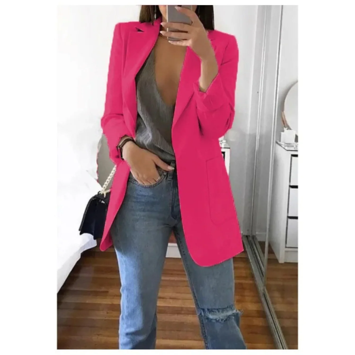 Lisa | Lange blazer voor dames - Image 7