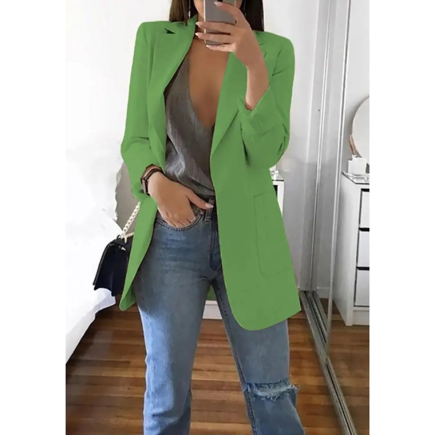 Lisa | Lange blazer voor dames - Image 8