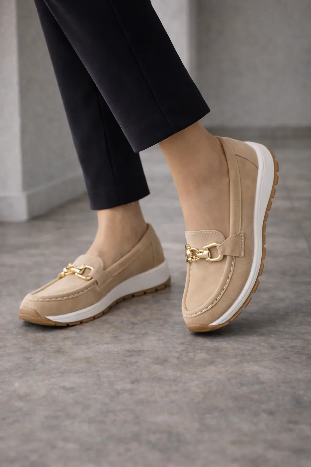 Dames Loafers met Gouden detail - Image 7