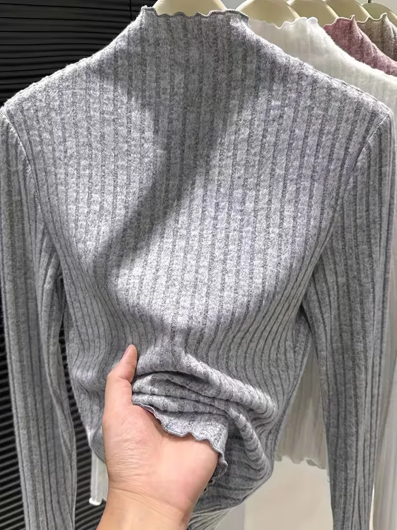 Longsleeve met mock neckline - Image 28