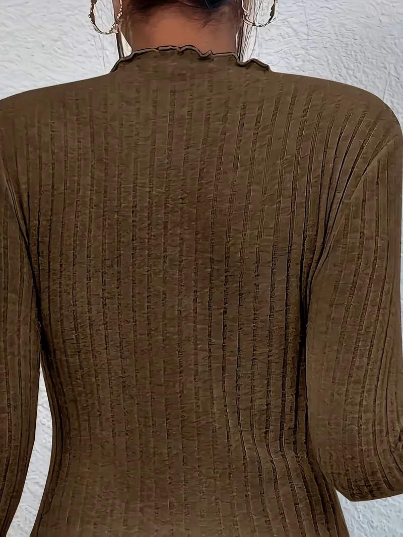 Longsleeve met mock neckline - Image 31