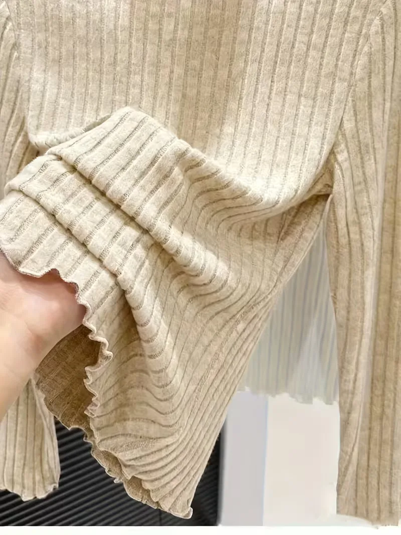 Longsleeve met mock neckline - Image 5
