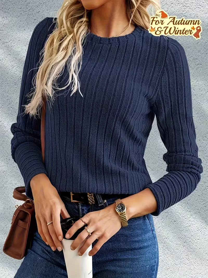 Longsleeve met ribbelstructuur - Image 16