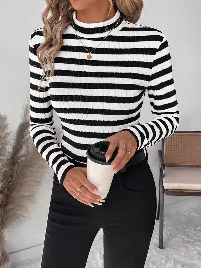 Longsleeve met turtle neckline - Image 2