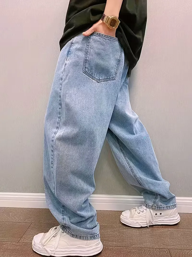 Loose fit jeans met mid-rise - Image 3