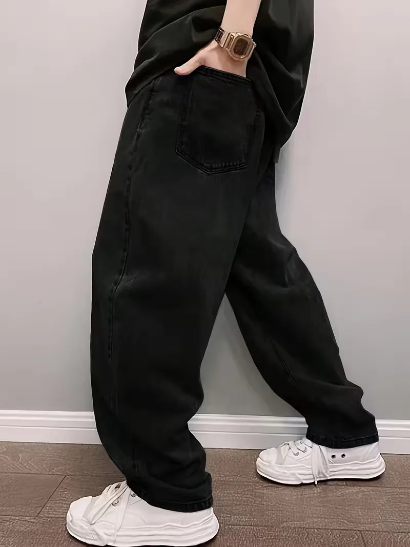 Loose fit jeans met mid-rise - Image 8