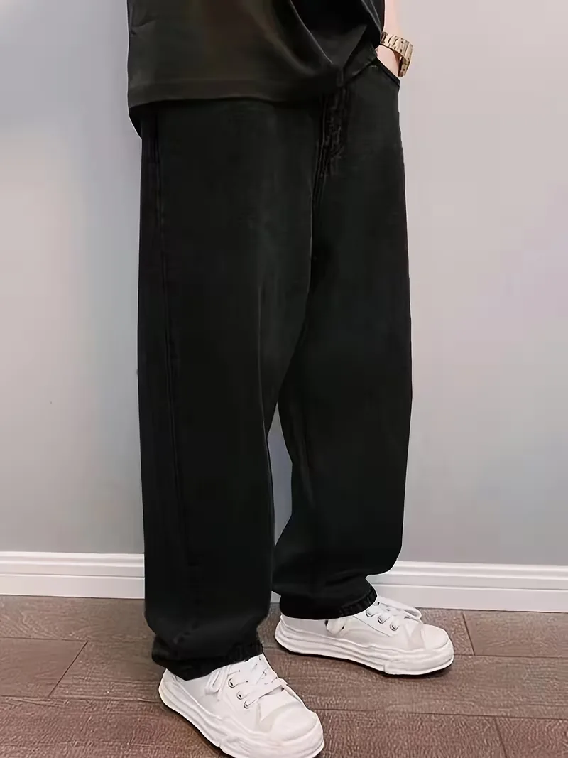 Loose fit jeans met mid-rise - Image 9