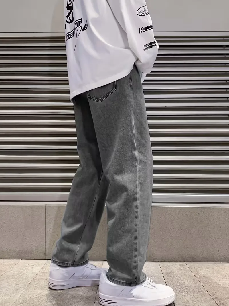 Loose fit jeans met wide leg - Image 2