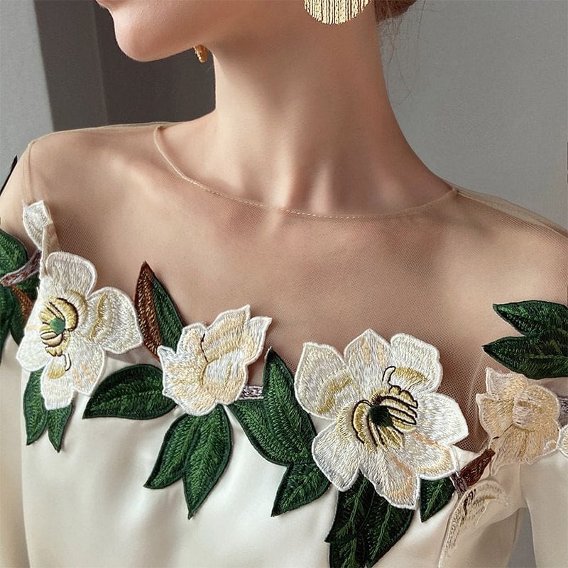 Lorenza | Bloemenpatroon Blouse - Image 4