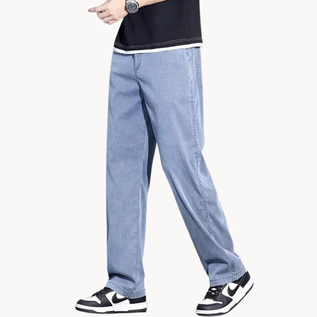Losse comfortabele nette broek met zijzakken - Image 9