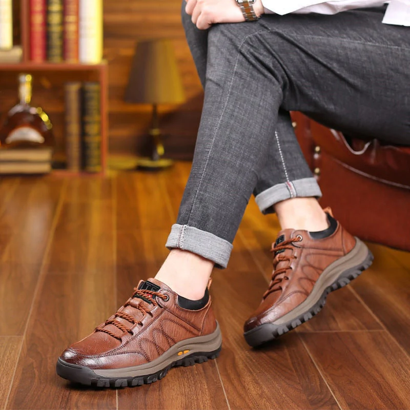 Lotte | Ademende bruine wandelschoenen - Image 3