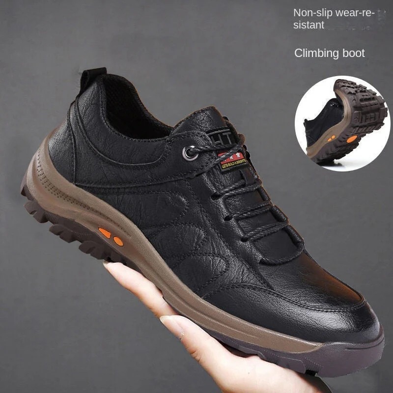 Lotte | Ademende bruine wandelschoenen - Image 5