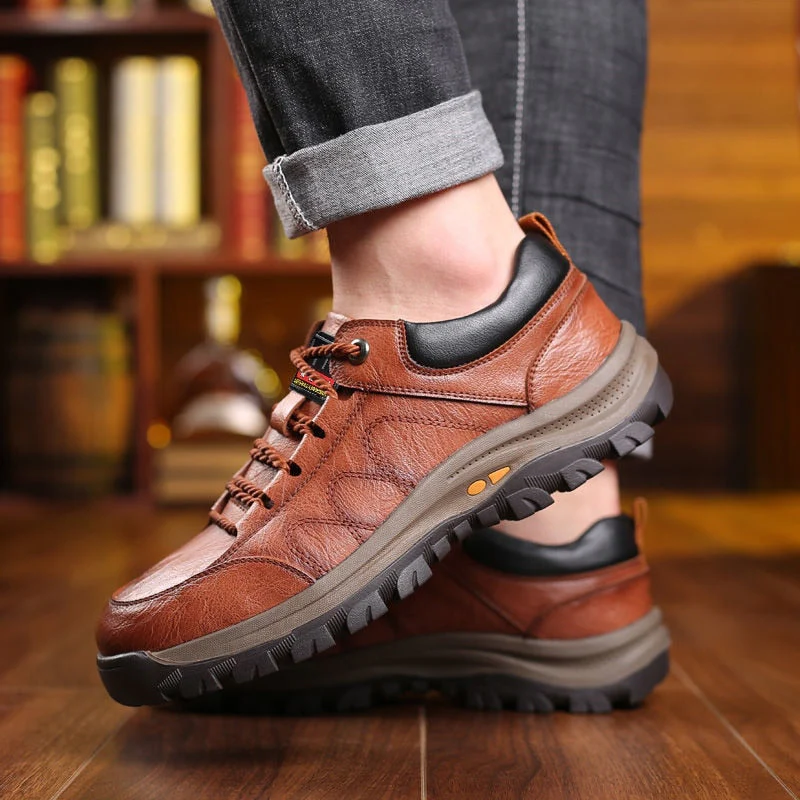 Lotte | Ademende bruine wandelschoenen - Image 6