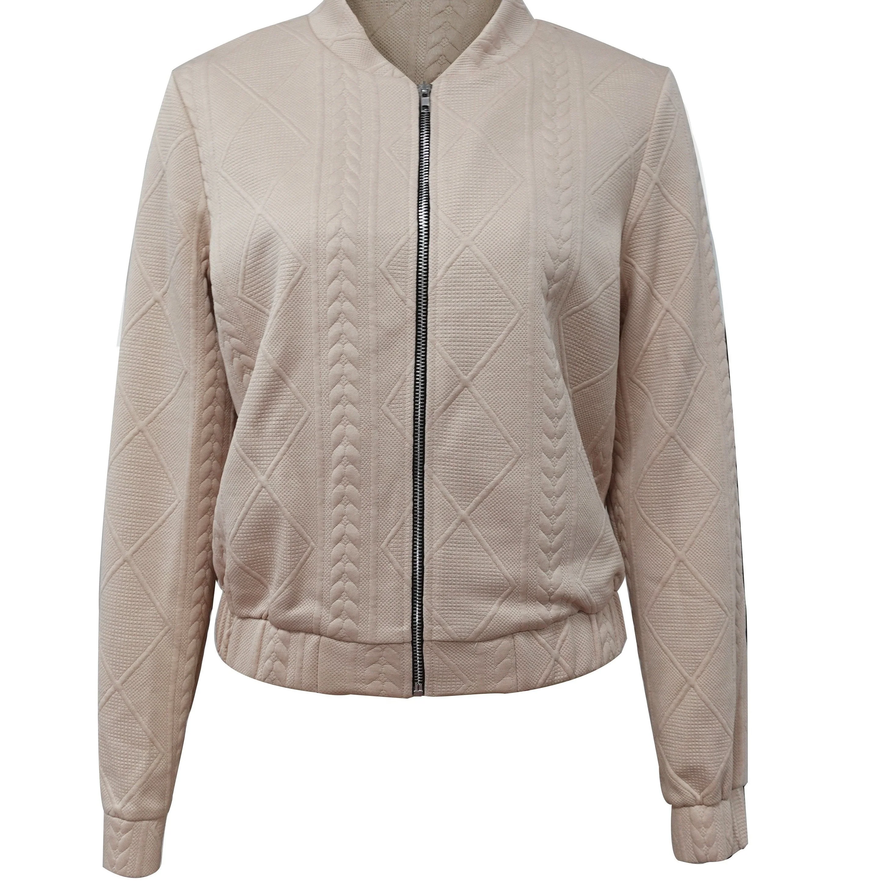 Lotte | Casual bomberjack met effen textuur - Image 10