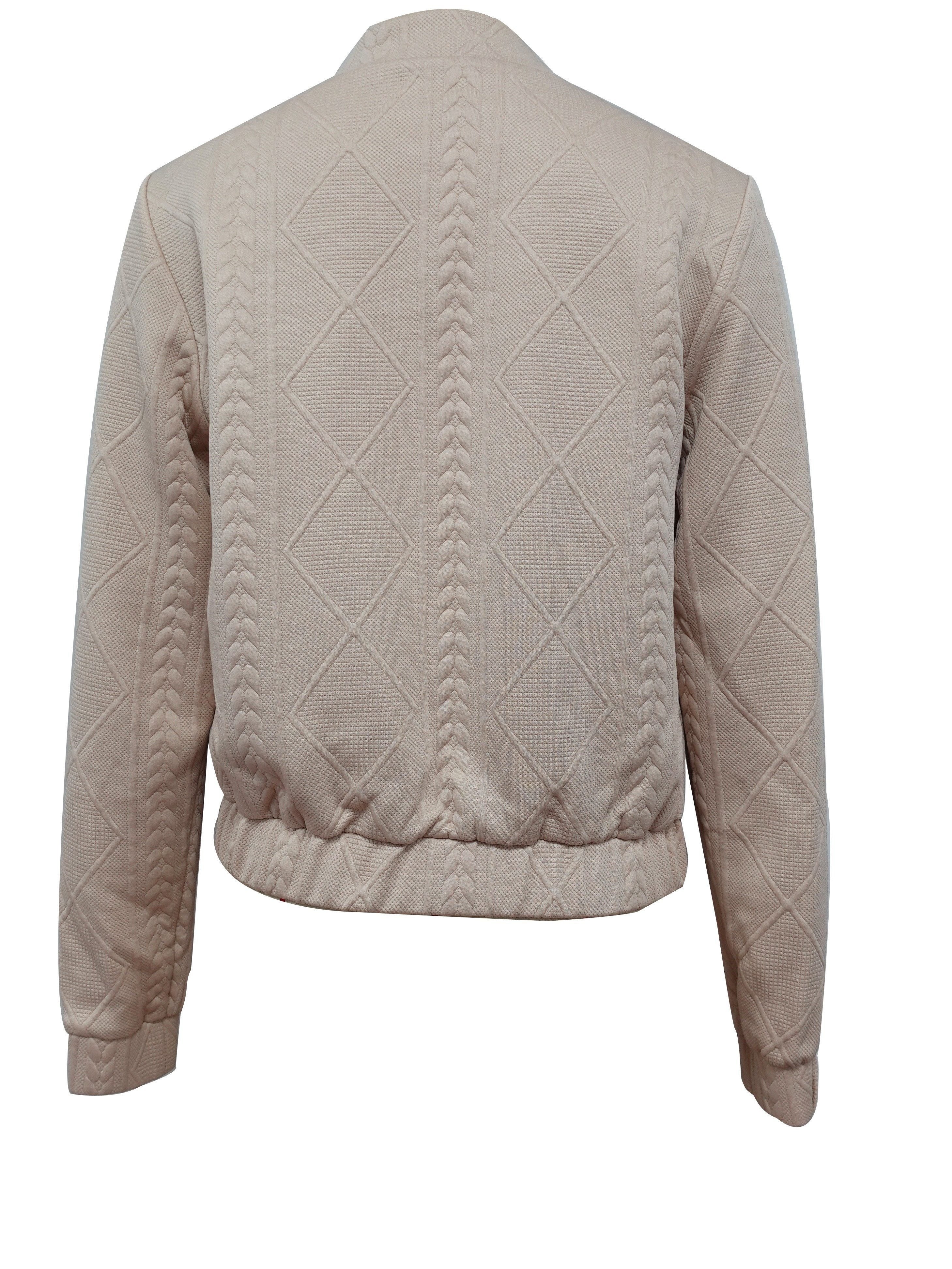 Lotte | Casual bomberjack met effen textuur - Image 5