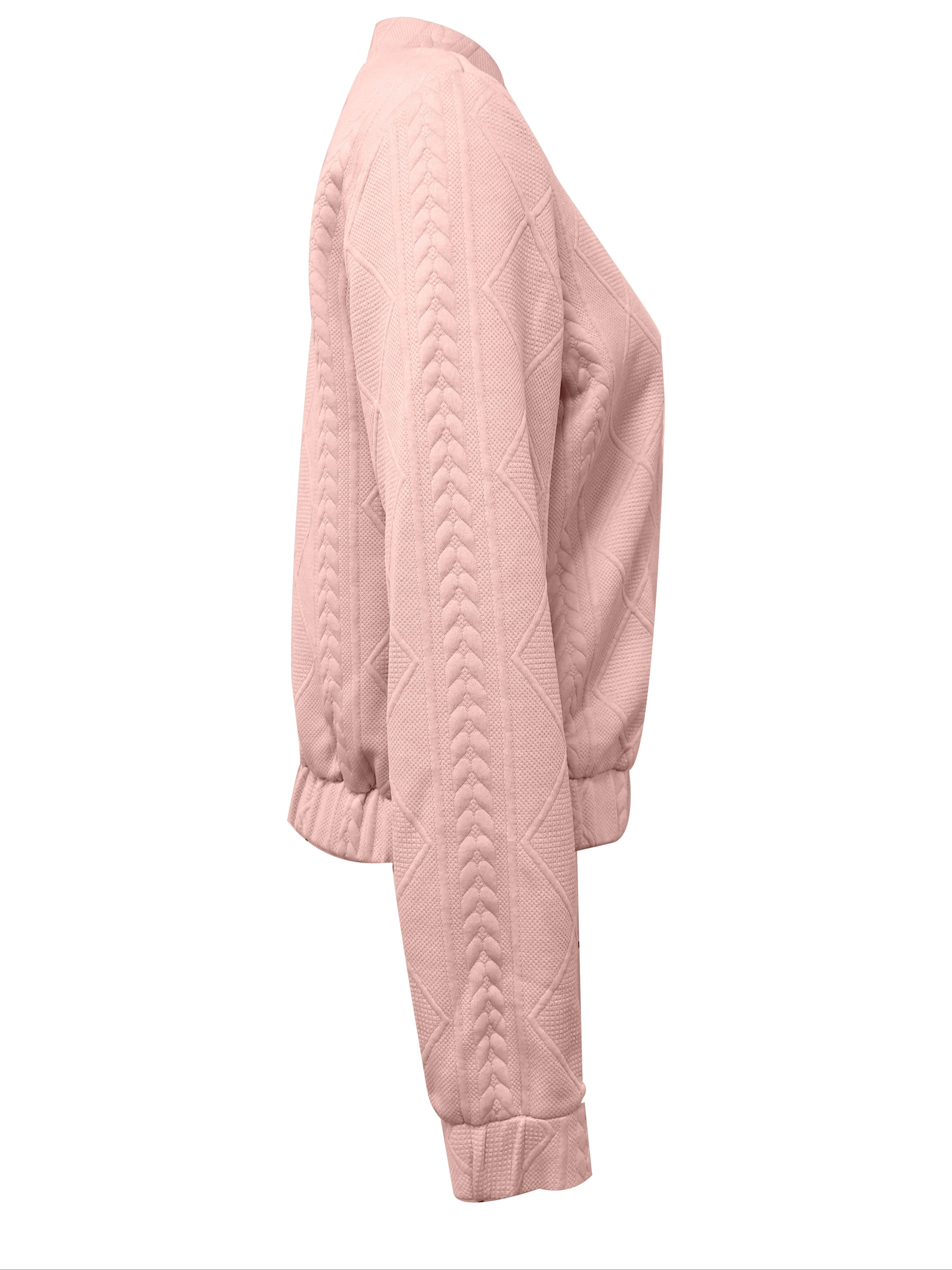 Lotte | Casual bomberjack met effen textuur - Image 7