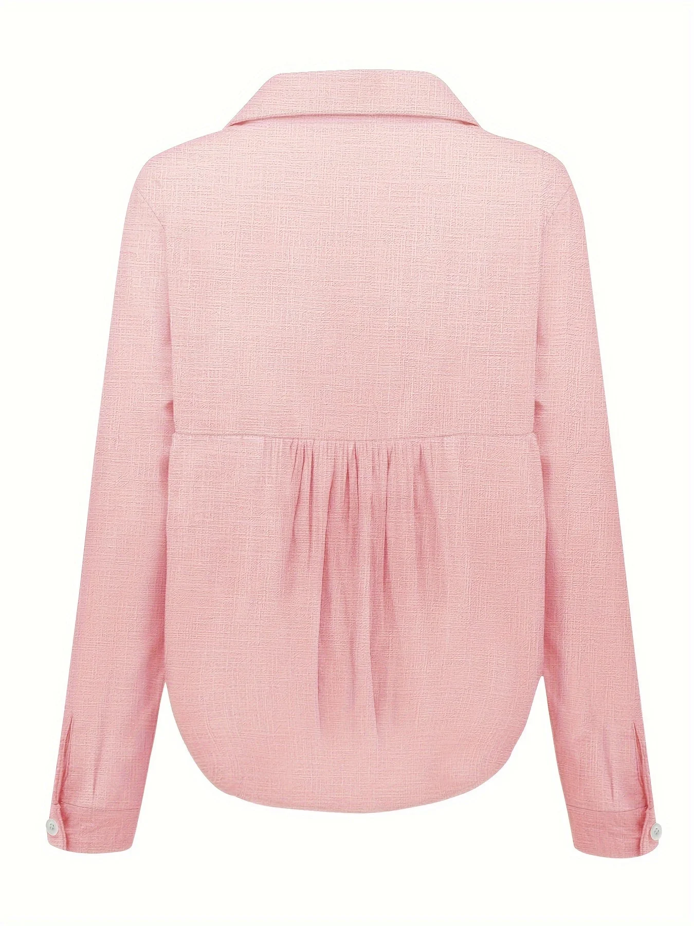Lotte | Casual linnen overhemd met lange mouwen - Image 9