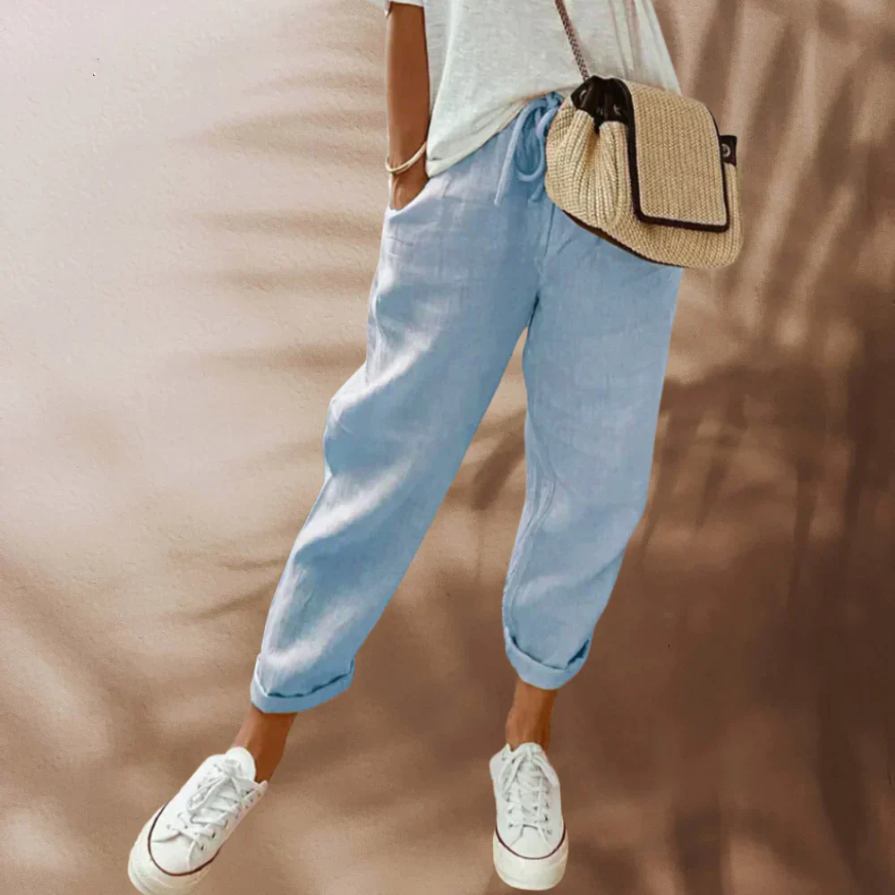 Lotte | Casual & stijlvolle linnen broek - Image 4