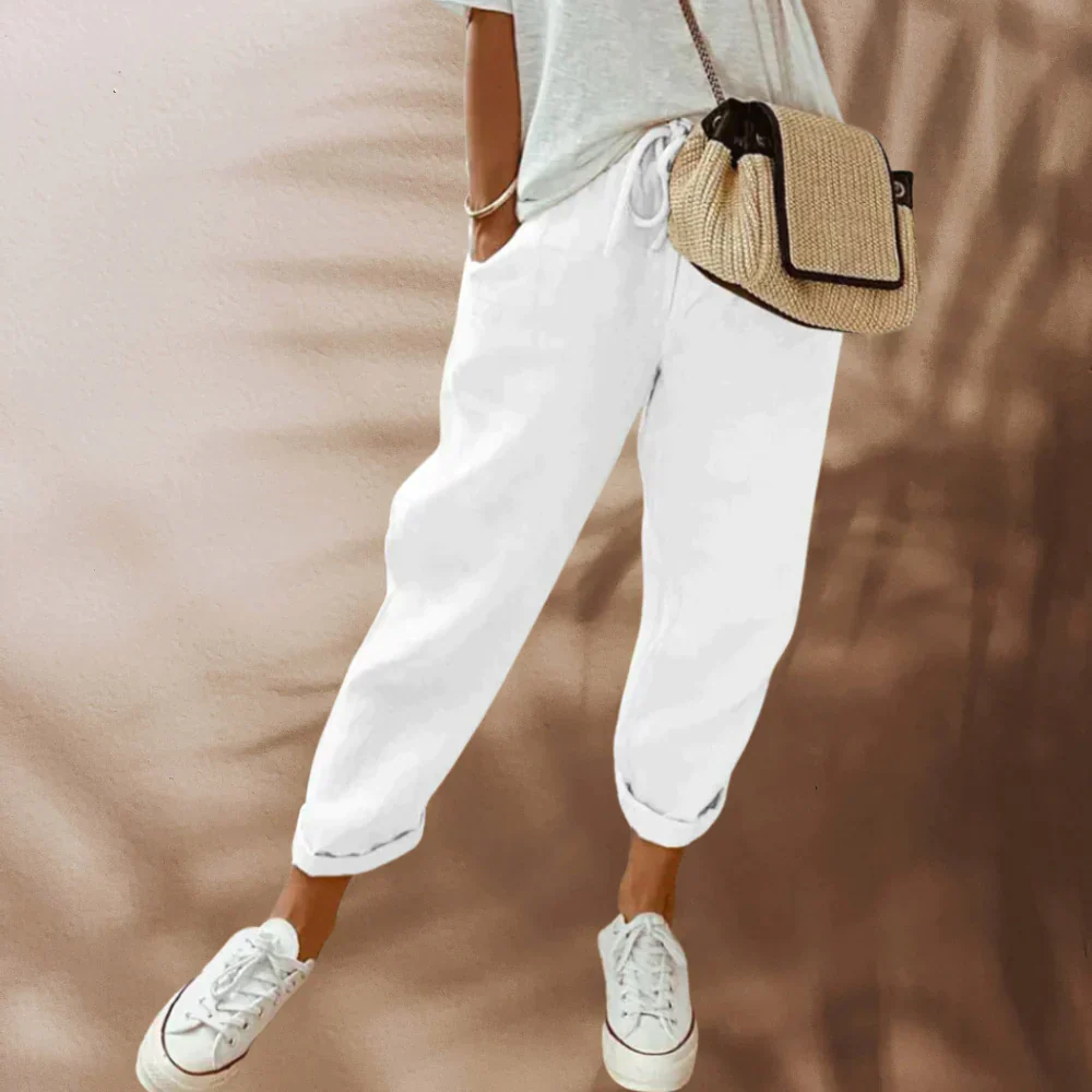 Lotte | Casual & stijlvolle linnen broek - Image 5