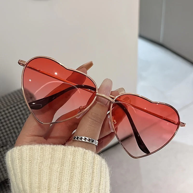 Lotte | Chique roze hartvormige modebrillen