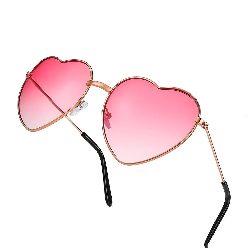 Lotte | Chique roze hartvormige modebrillen - Image 2