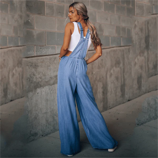 Lotte | Dames denim jumpsuit - Image 7